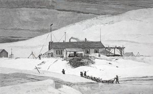 Fort Conger, Frinnell Land, 20 de maio de 1883, pub. Londres 1886